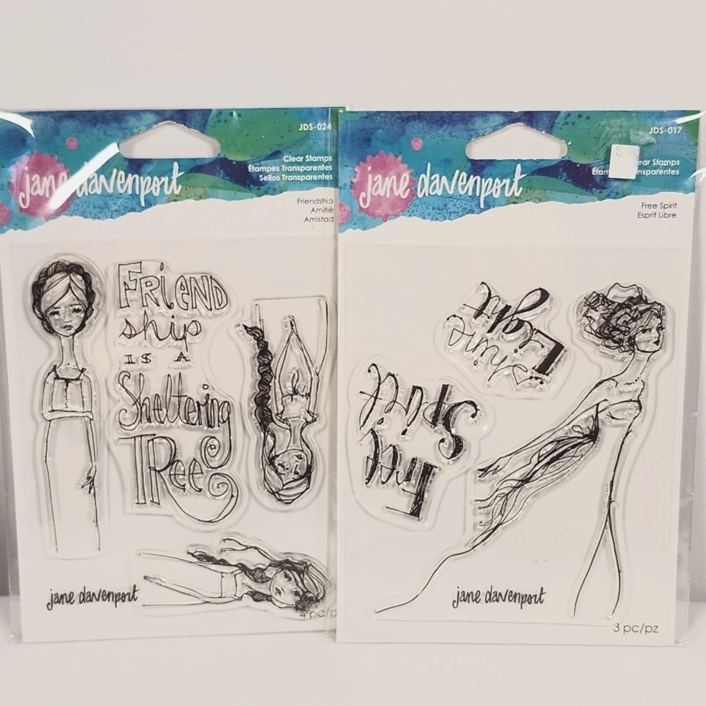 jane Davenport stamp sets - New